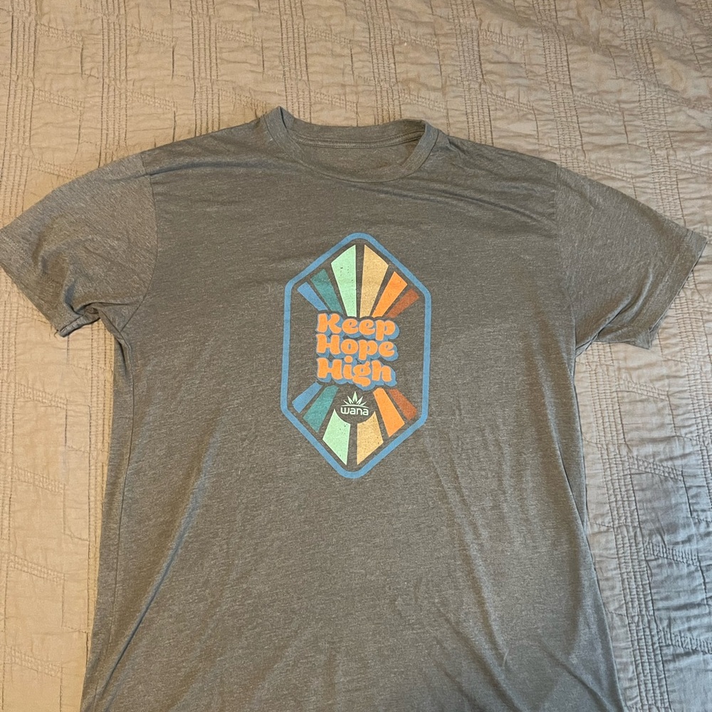 Wana Gray Graphic 420 T-Shirt